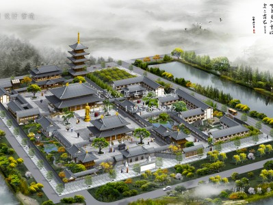 景德镇寺庙建筑总体规划方案